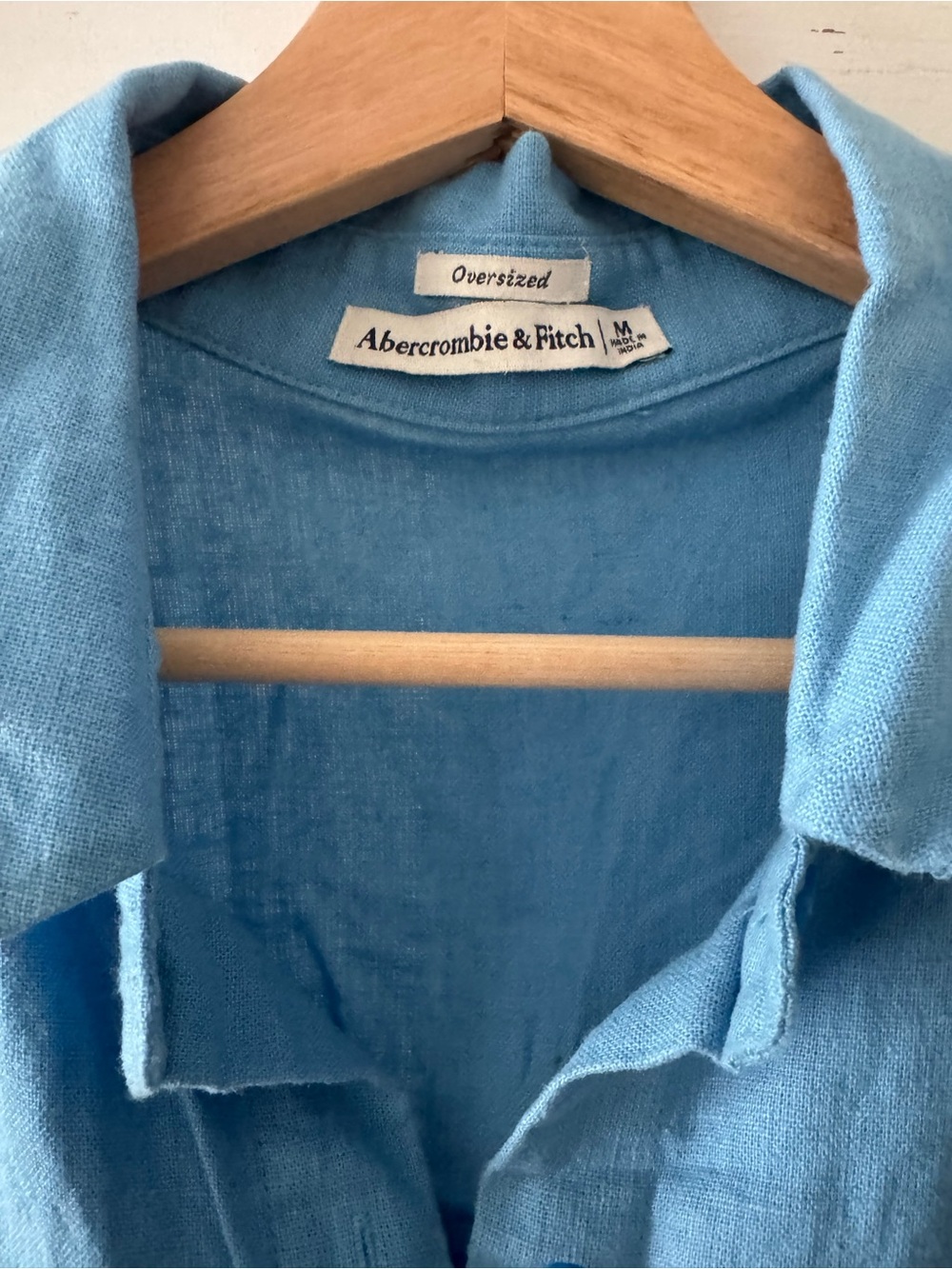 Abercrombie & Fitch Matching Linen Short Set - Picture 2 of 3